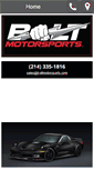 Mobile Screenshot of boltmotorsports.com